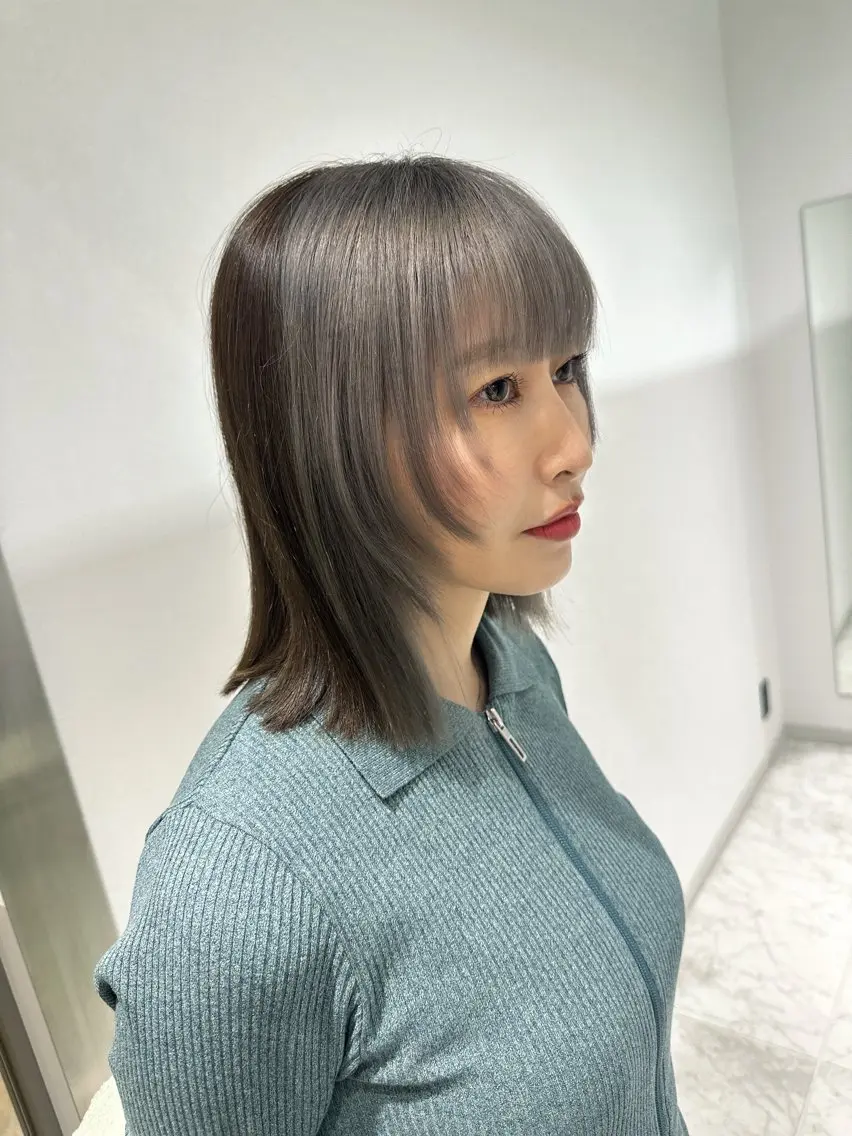 【単品NG🍒その他メニューと併用のみ】前髪カット(顔周り含む)の写真