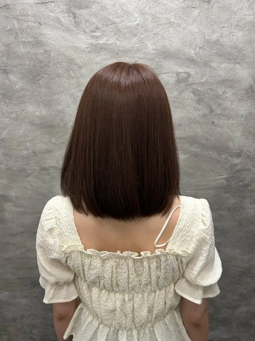 カラー ヘアカラー ルプラボウ/音々華 /髪質改善/暖色のヘアスタイル