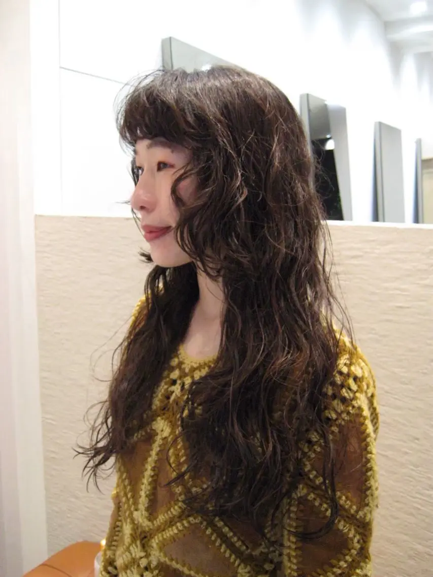 ロング 艶カラー/高円寺 MIHOのヘアスタイル