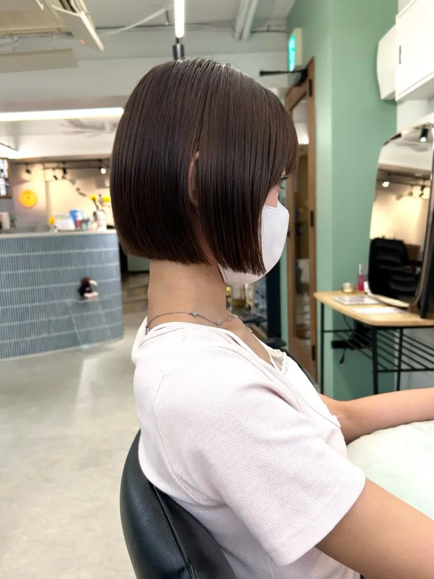 ショート カット ヘアカラー ショート ・ボブ /もえまる🌻のヘアスタイル