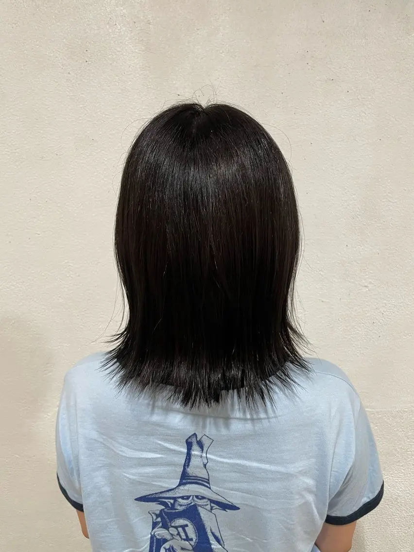 ミディアム カラー ヘアカラー 【お洒落パーマ】 Elme　肥塚康汰郎のヘアスタイル