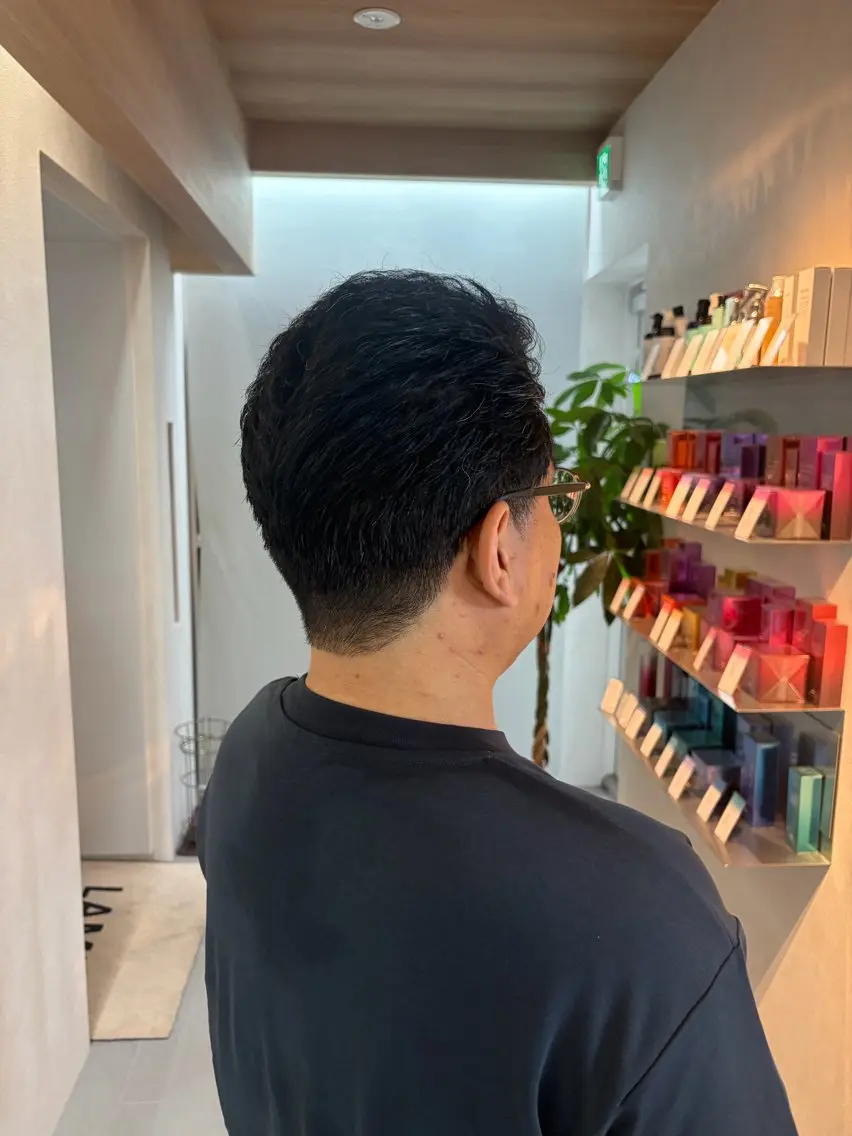 メンズ 刈り上げ カット ヘッドスパ 松井 千夏のヘアスタイル