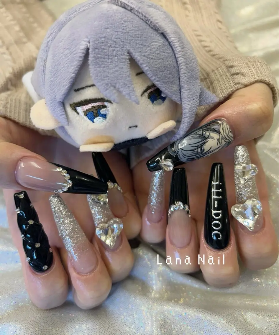 ネイル ロングネイル スカルプネイル Lana Nailのネイルデザイン
