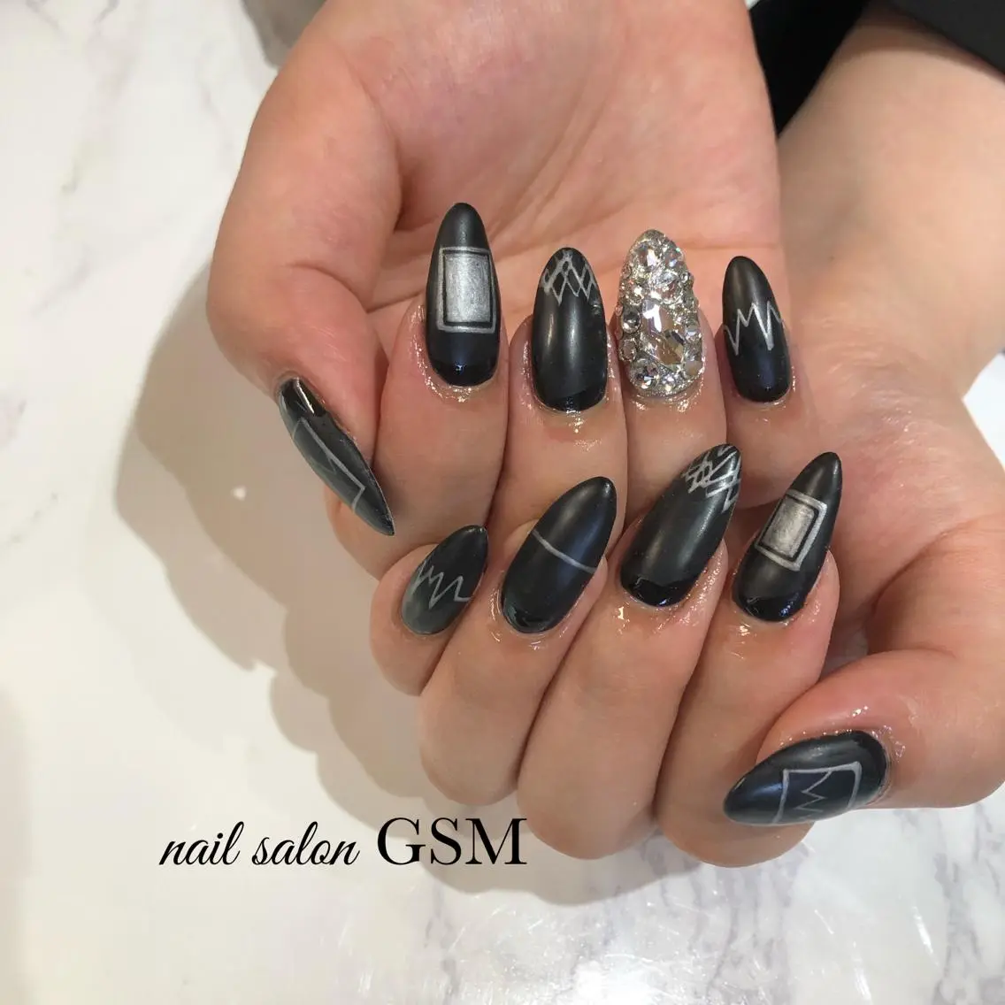 ネイル 持ち込み ハンドネイル nail salon GSMのネイルデザイン