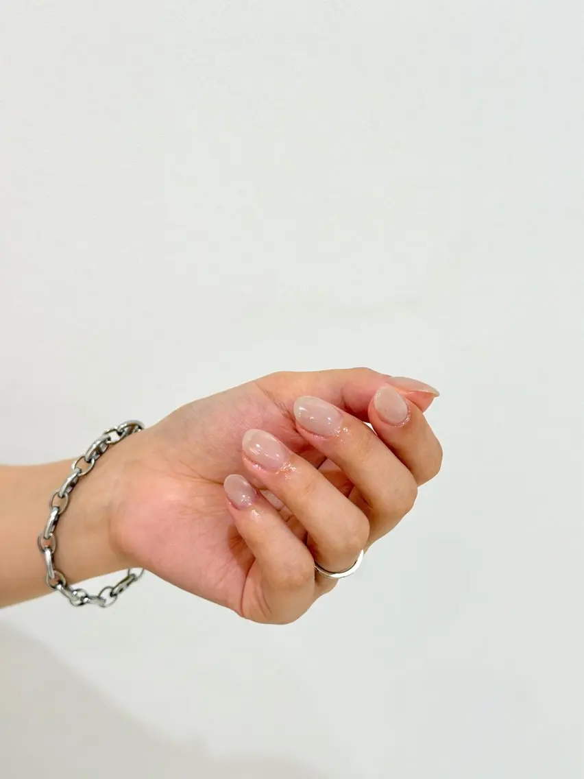 ネイル オフィスネイル シンプルネイル nail salon halのネイルデザイン