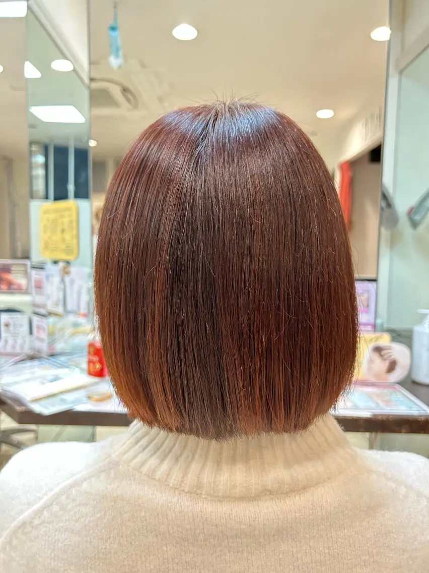 カラー ブラウンカラー ピンクカラー PARS 流山店 Terumiのヘアスタイル