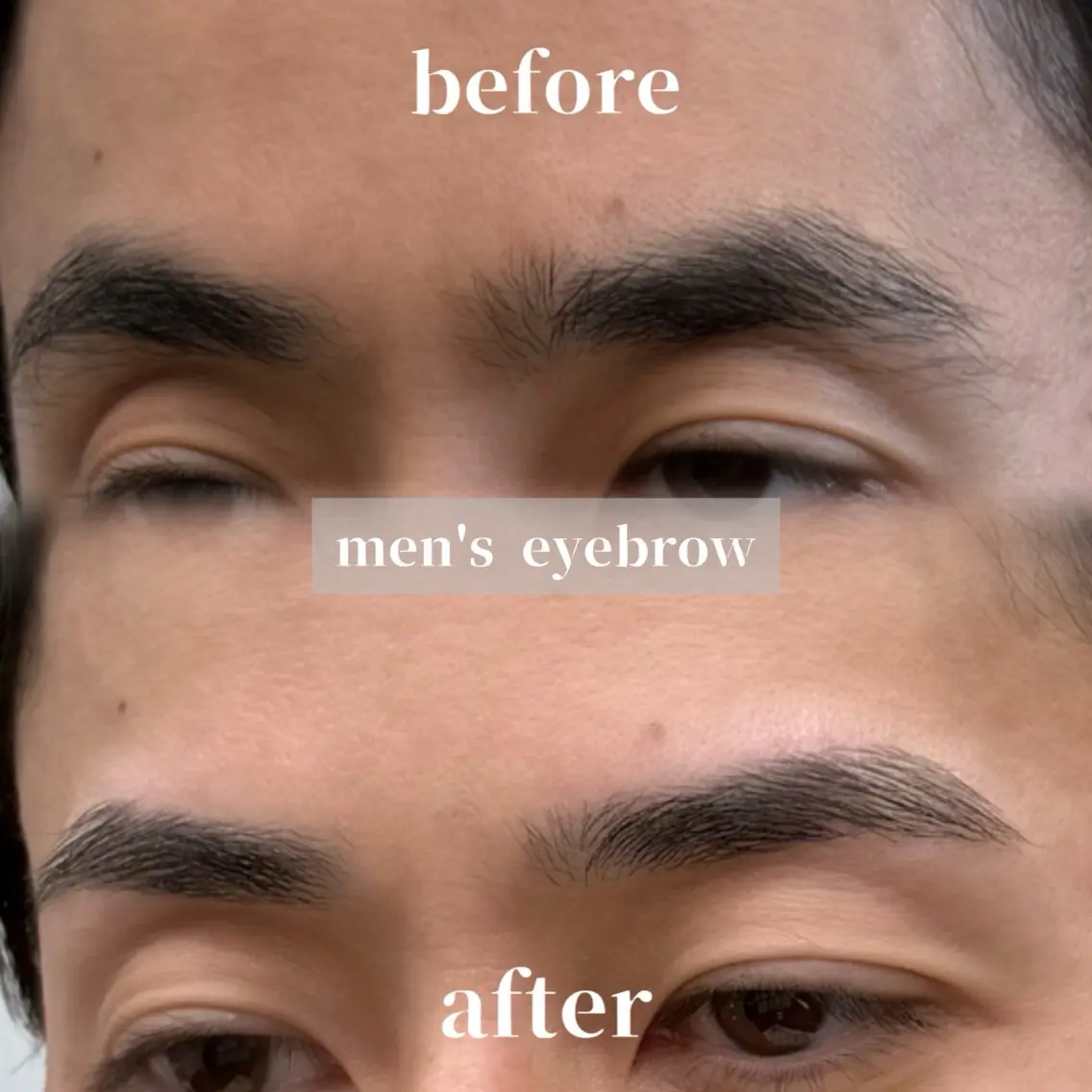 🫧【men's】美眉アイブロウwax🫧+ フェイスwax1箇所特典!【アイブロウメイク可能です!】の写真