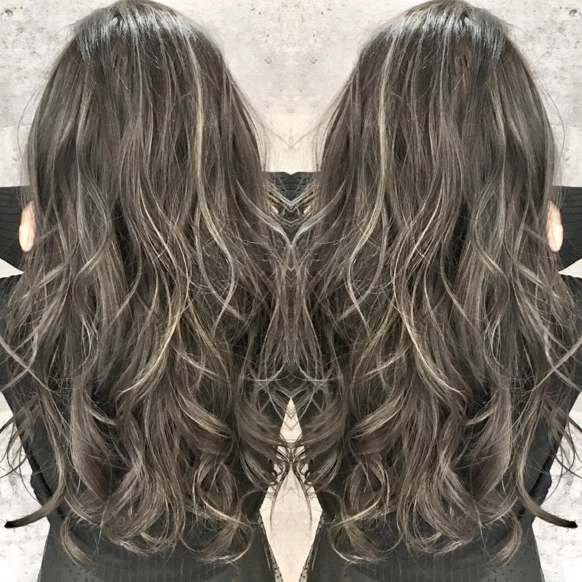 ロング カラー ハイライトカラー ハイライト ✨MiL✨ ✨心斎橋✨のヘアスタイル
