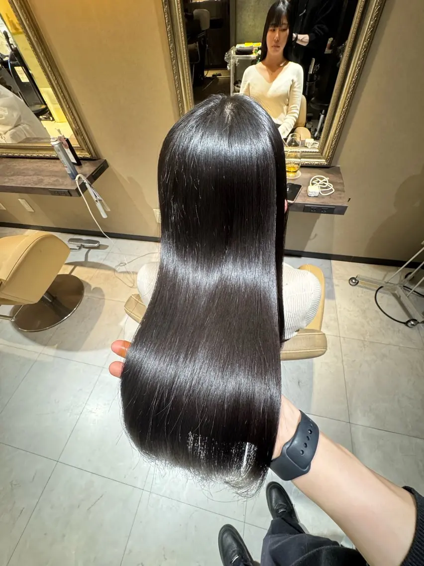 ロング 髪質改善 縮毛矯正 カット 縮毛矯正 トリートメント 🫧美髪縮毛矯正 🫧SEKIのヘアスタイル