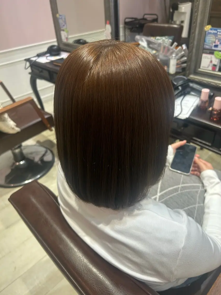 艶color/ダメージレス + 3step treatment🥨の写真
