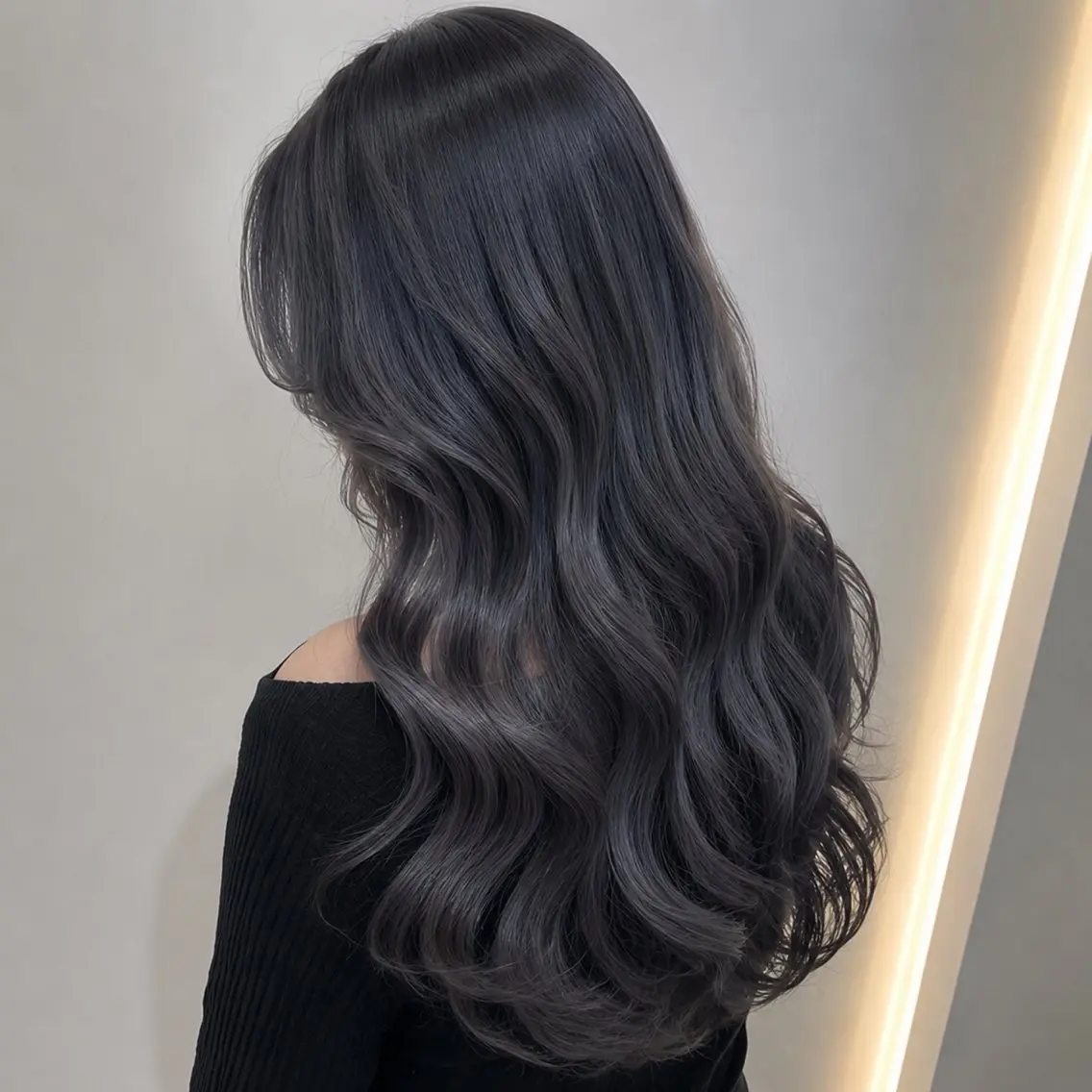 ロング カラー ヘアカラー 縮毛矯正 ハイトーンカラー が絶対可愛い✨泰聖✨のヘアスタイル