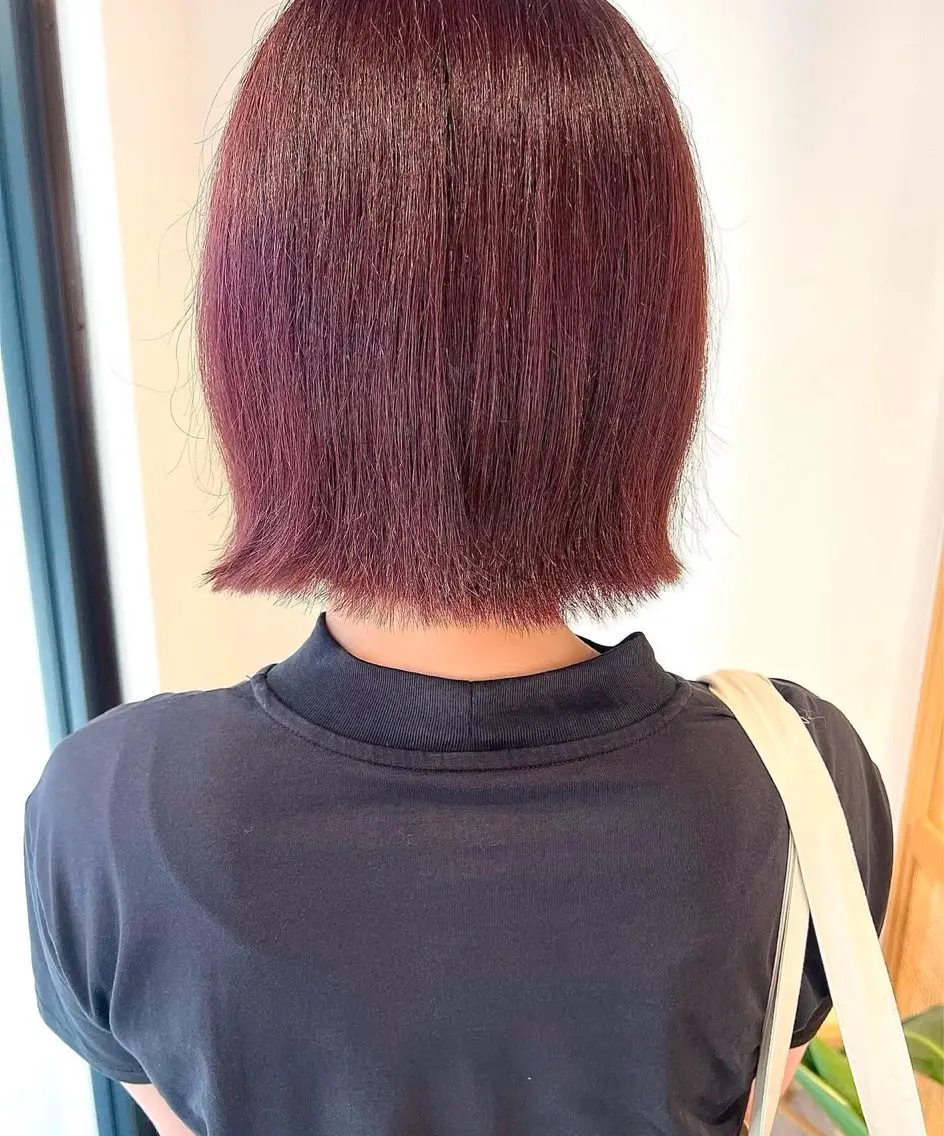 カラー ちあき knock🌼🍃のヘアスタイル