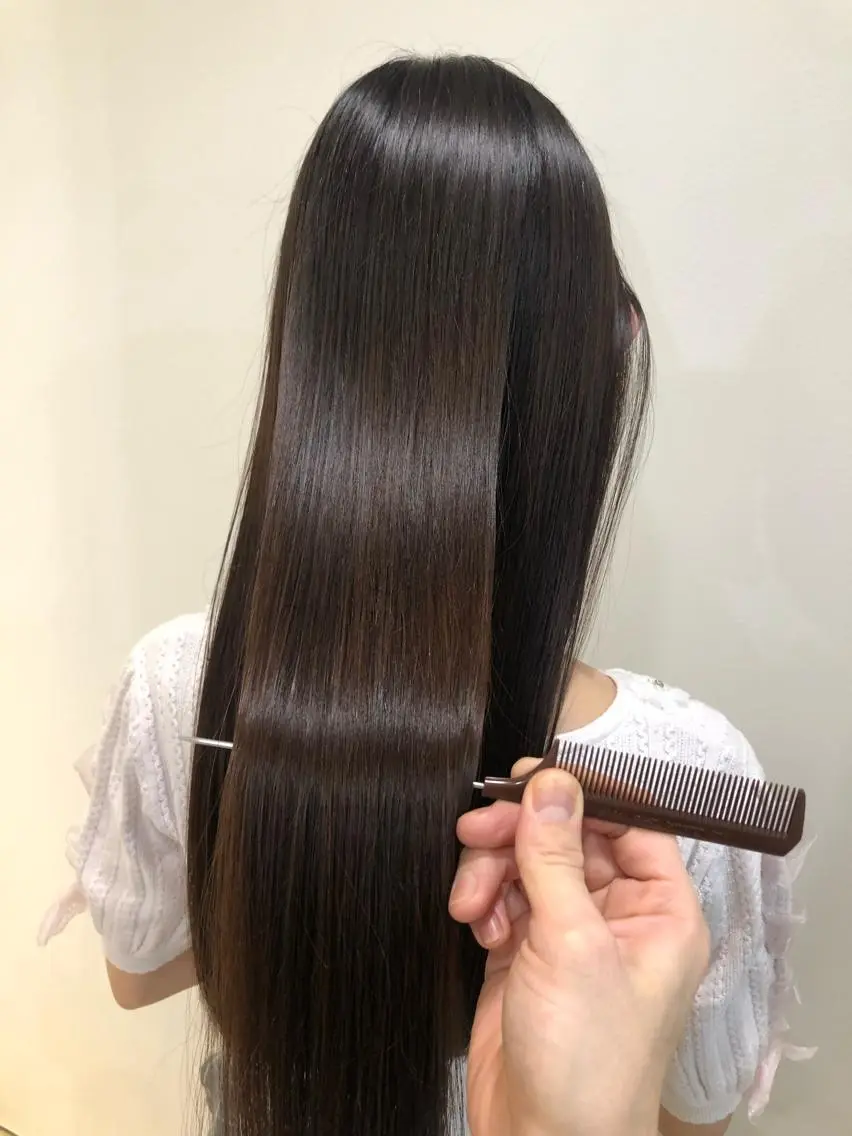 ✂️今だけ限定クーポン✂️🌈髪質改善プレミアム酸性縮毛矯正+ミントシャンプー+プレミアムトリートメント🌈の写真
