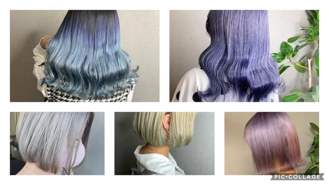 ミディアム アッシュ ハイライト 髪質改善 レイヤーカット カット ヘアカラー トリートメント Selene hair OSAKAのヘアスタイル