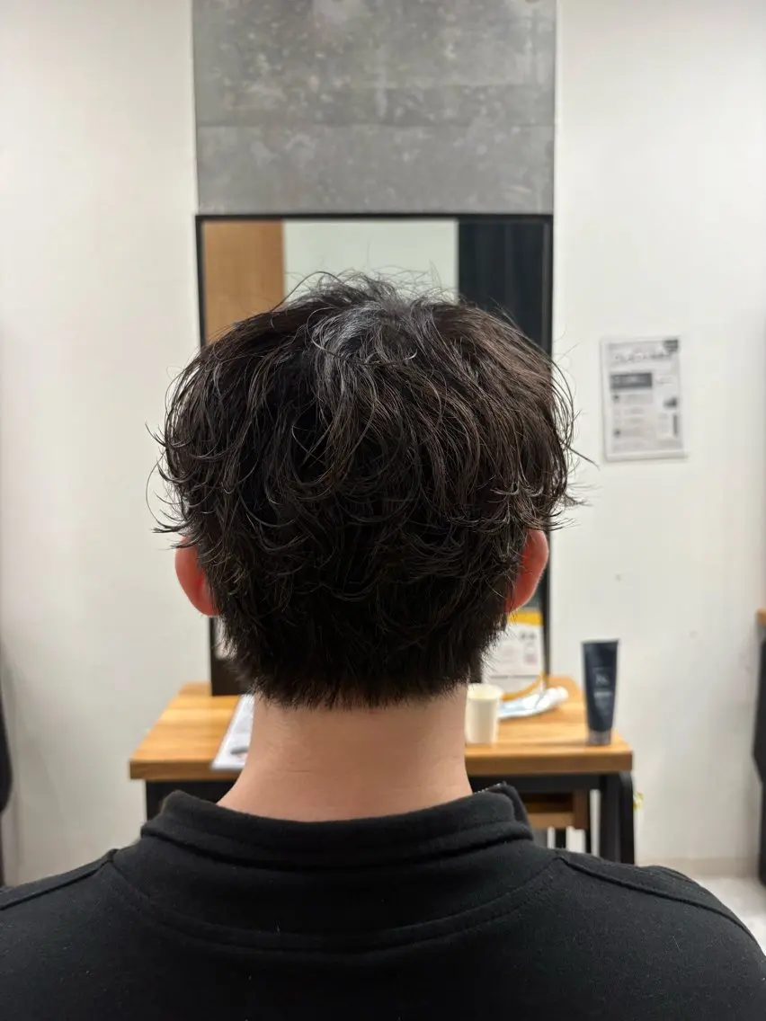 パーマ メンズ 下北沢メンズパーマ 特化園田　楓莉のヘアスタイル