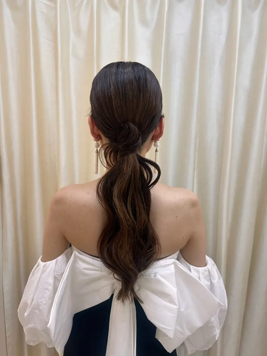 ヘアアレンジ 結婚式・ブライダル Kato Marikoのヘアスタイル