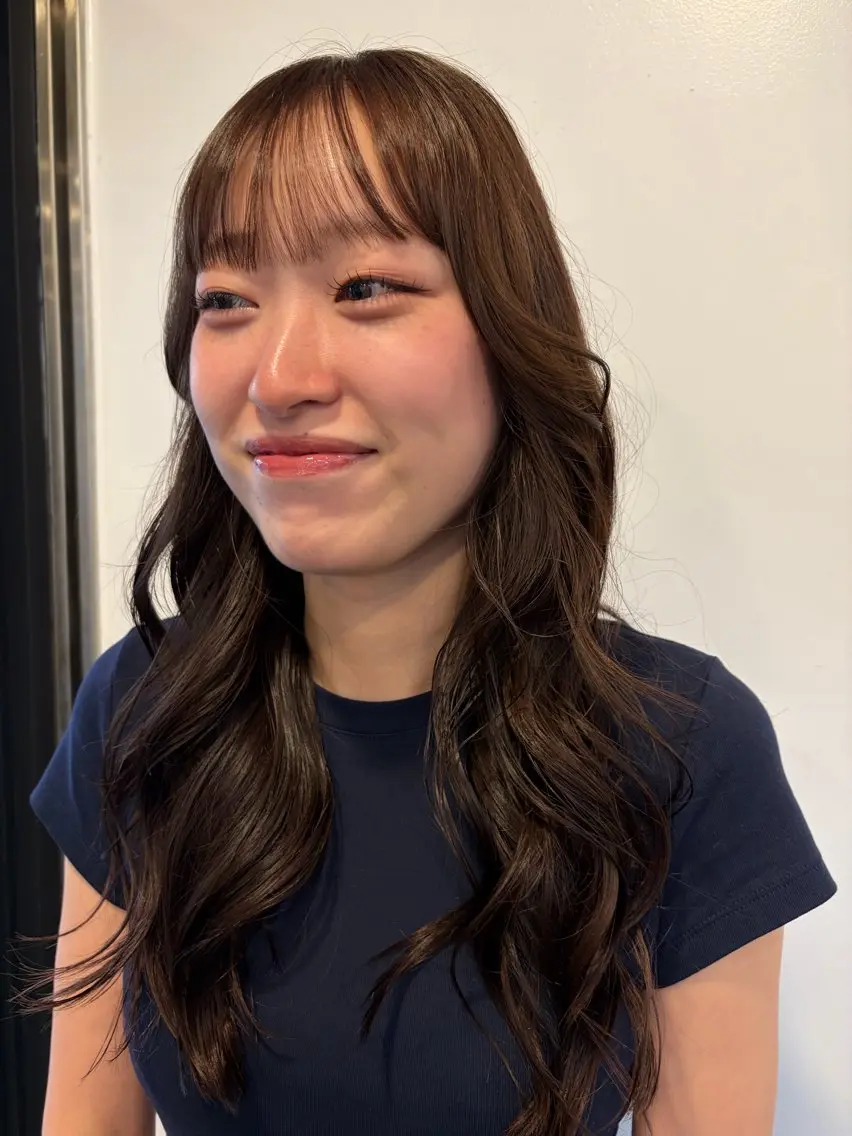 ロング カット ヘアカラー Nico☺︎🎀YU レイヤー/カットのヘアスタイル