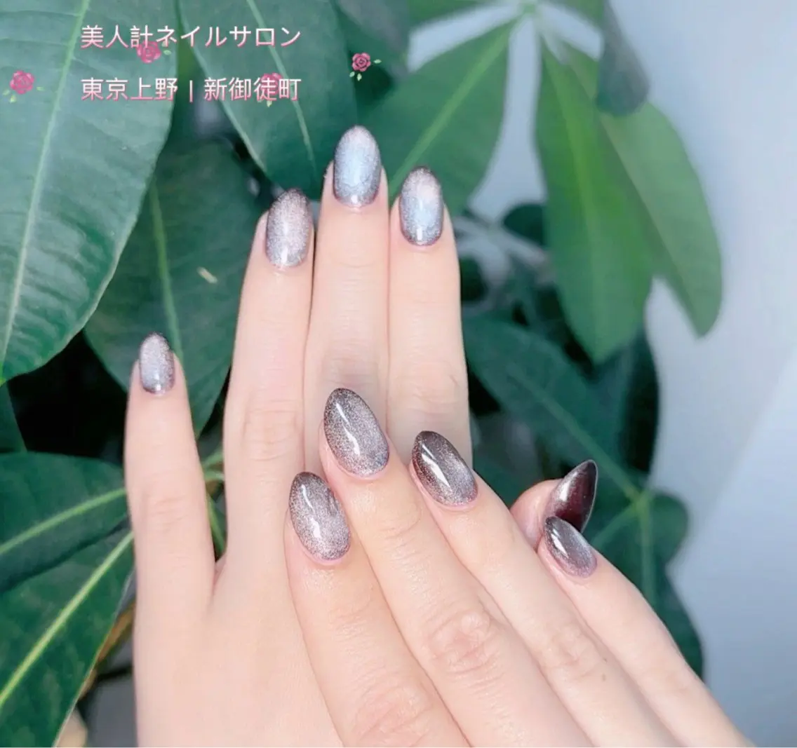 ネイル マグネットネイル ハンドネイル 中山 美月のネイルデザイン
