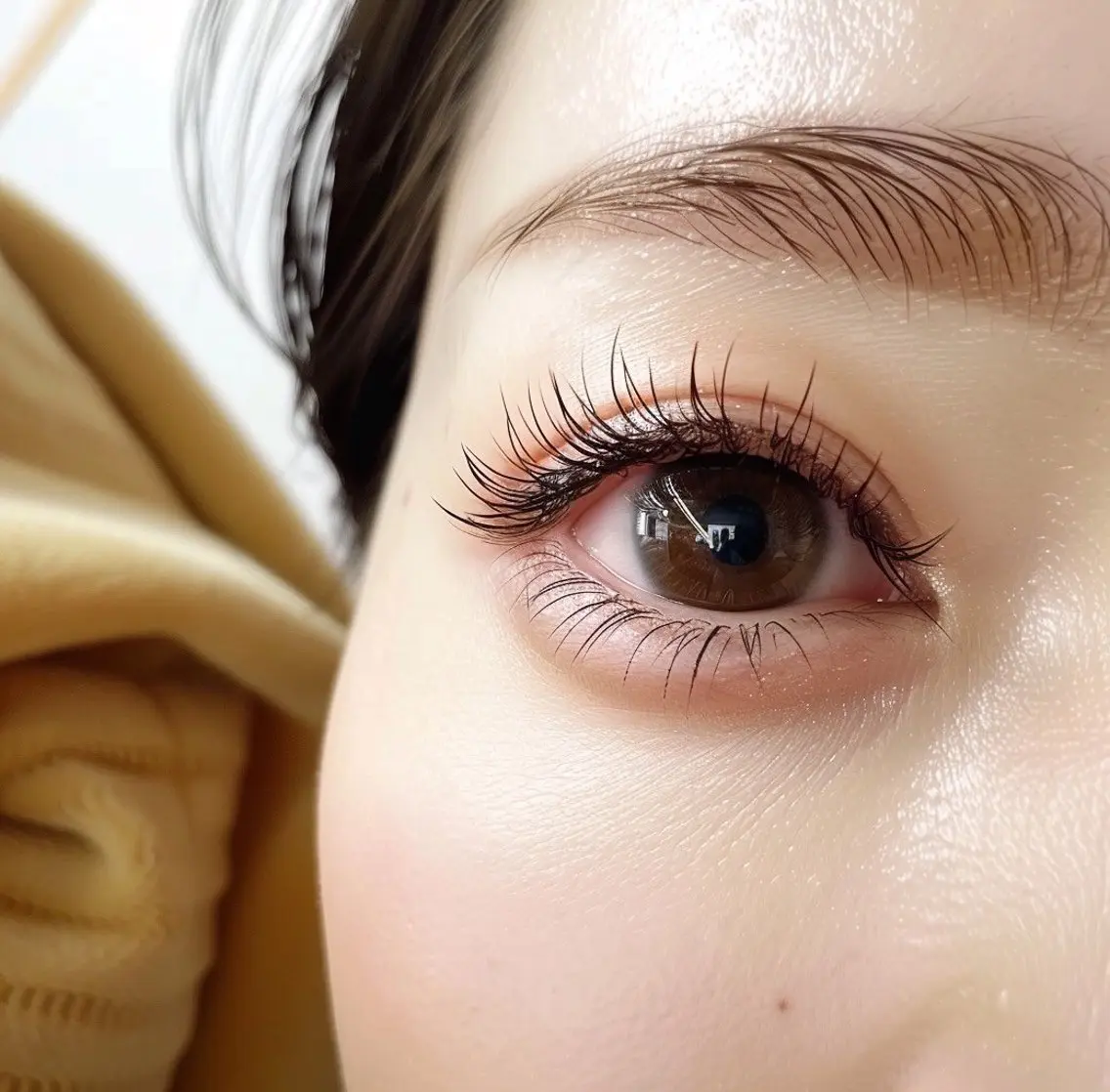 マツエク・マツパ 藤田 彩音のヘアスタイル