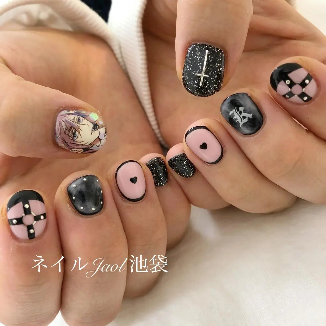 ショート ネイルJaol 池袋のネイルデザイン