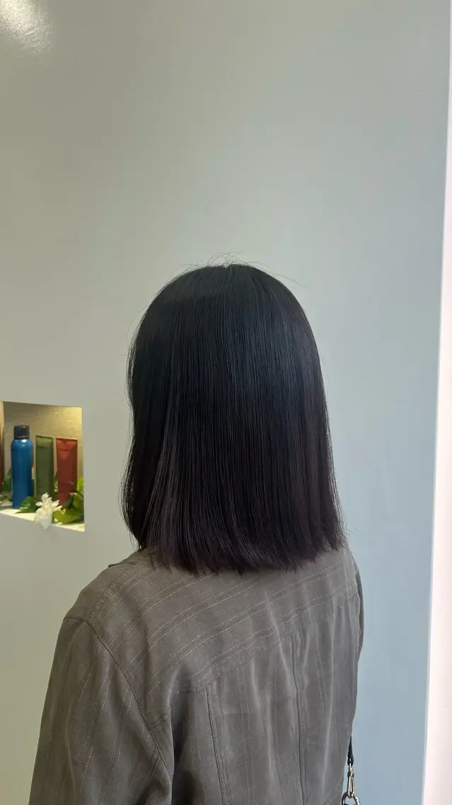 ミディアム トリートメント 坂下 かのんのヘアスタイル