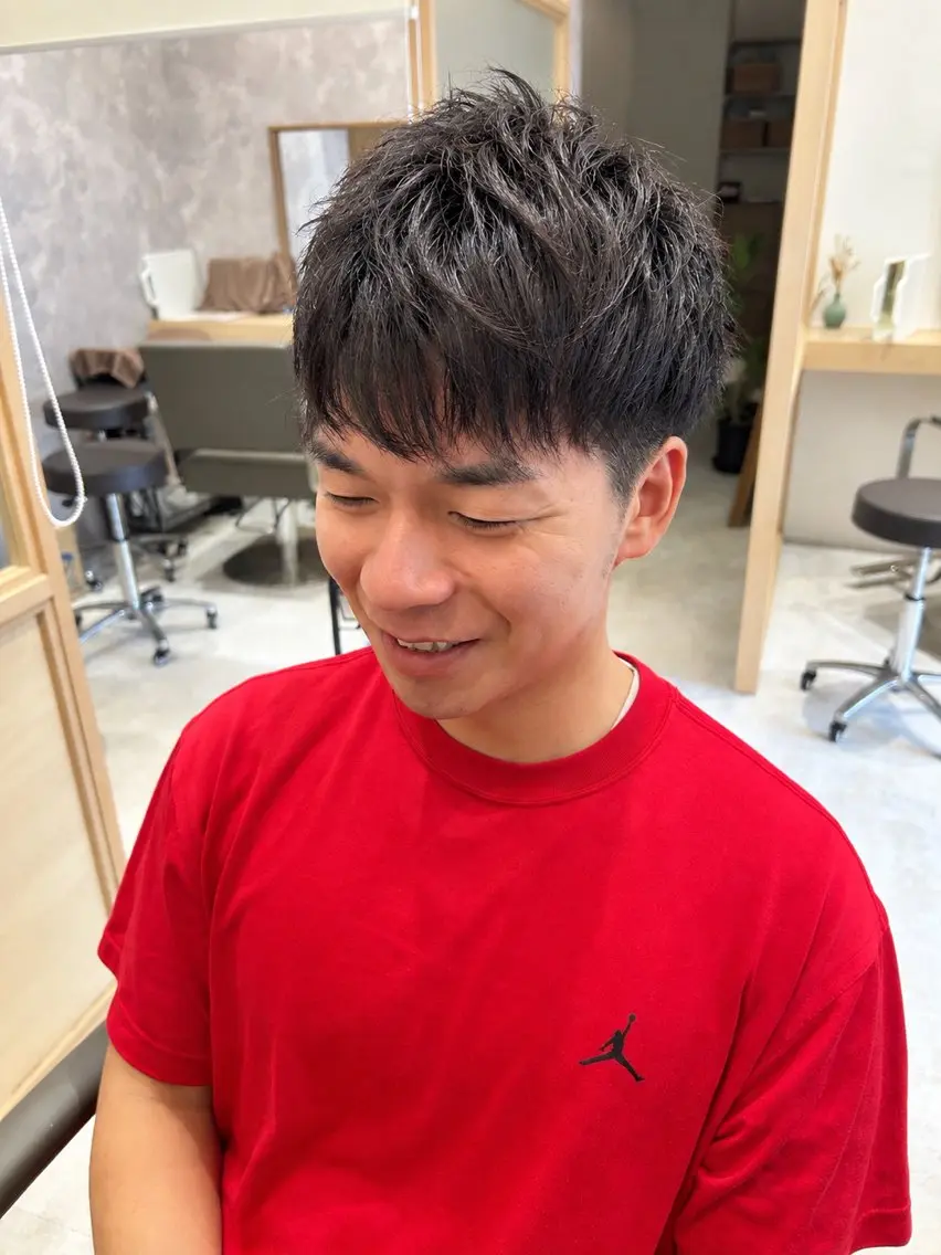 ショート カラー カット ヘアカラー トリートメント ヘッドスパ 久木原 ゆりのヘアスタイル
