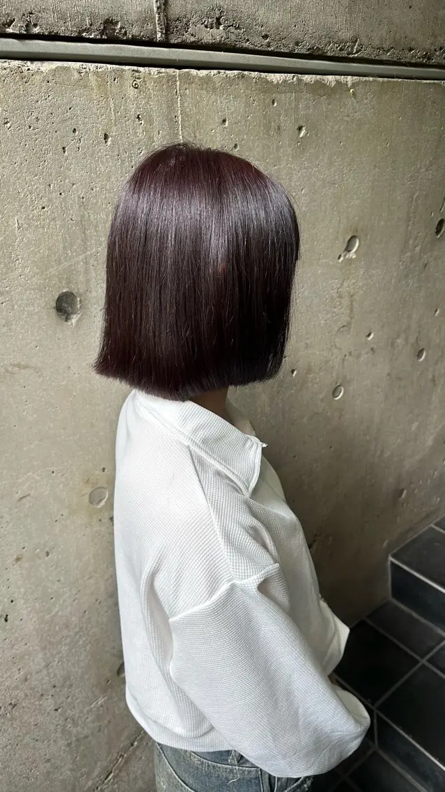 ショート カラー 五十嵐 圭音のヘアスタイル
