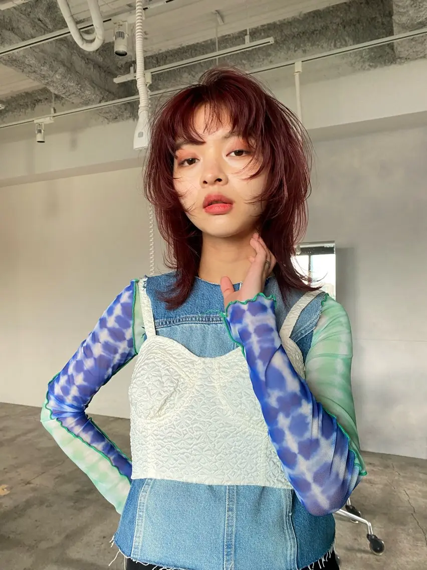 セミロング レイヤー特化✨️ SHUNのヘアスタイル