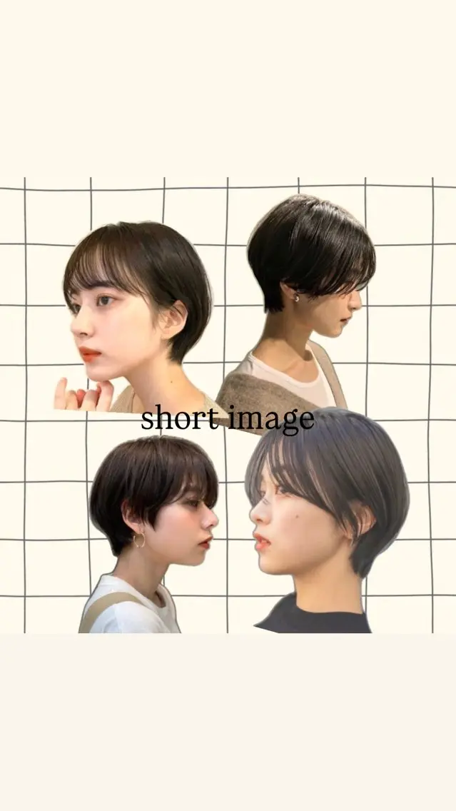 ショート ショートヘア mio /ショート カットモデル/名東区のヘアスタイル