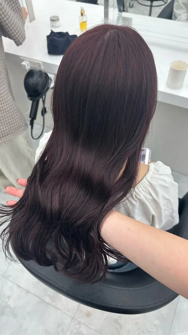 ロング カラー ヘアカラー ヘッドスパ ヘアセット 似合わせstyle ❤︎misaki❤︎のヘアスタイル