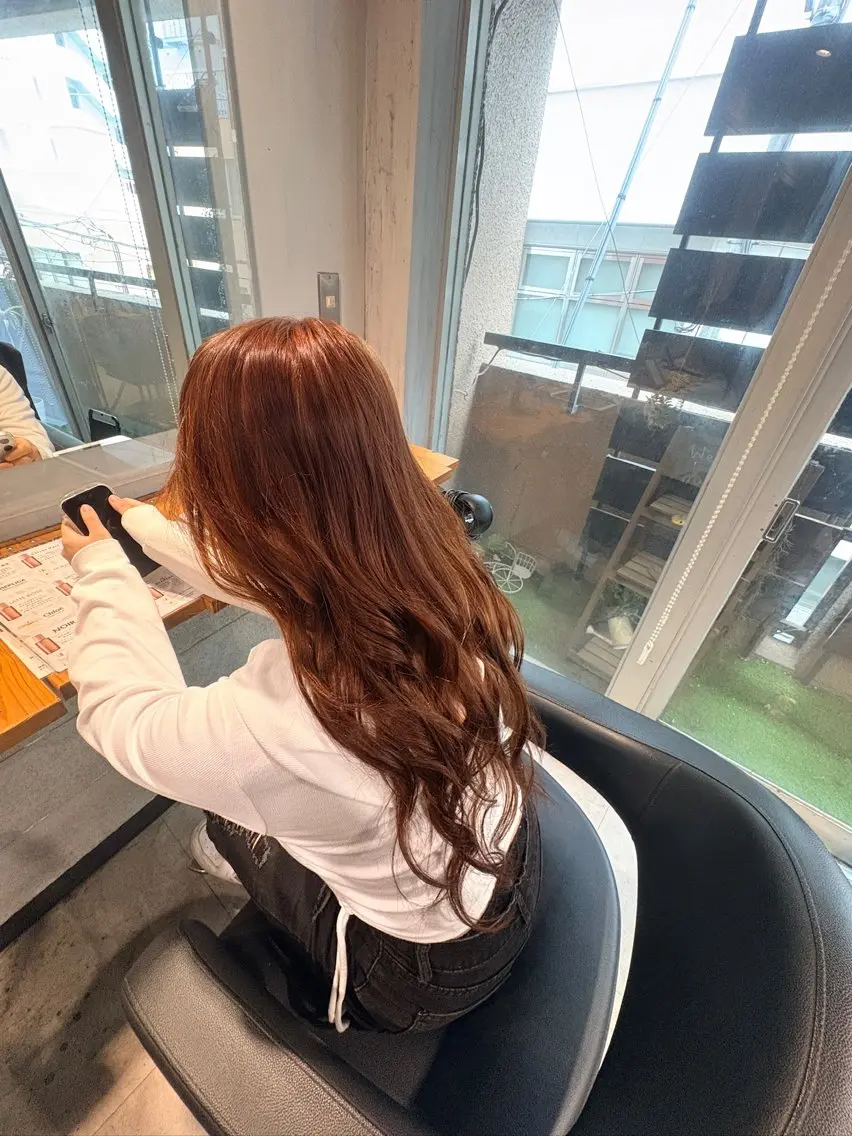 ロング カラー メンズ ヘアカラー honoka💄💋 オリーブ・メンズ特化のヘアスタイル