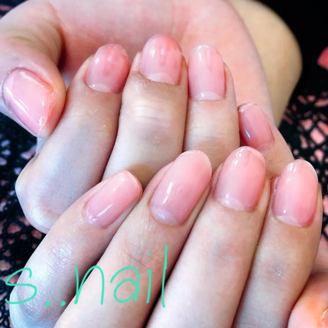 ネイル ワンカラーネイル ピンク ハンドネイル フットネイル s..nail / MORITAのネイルデザイン