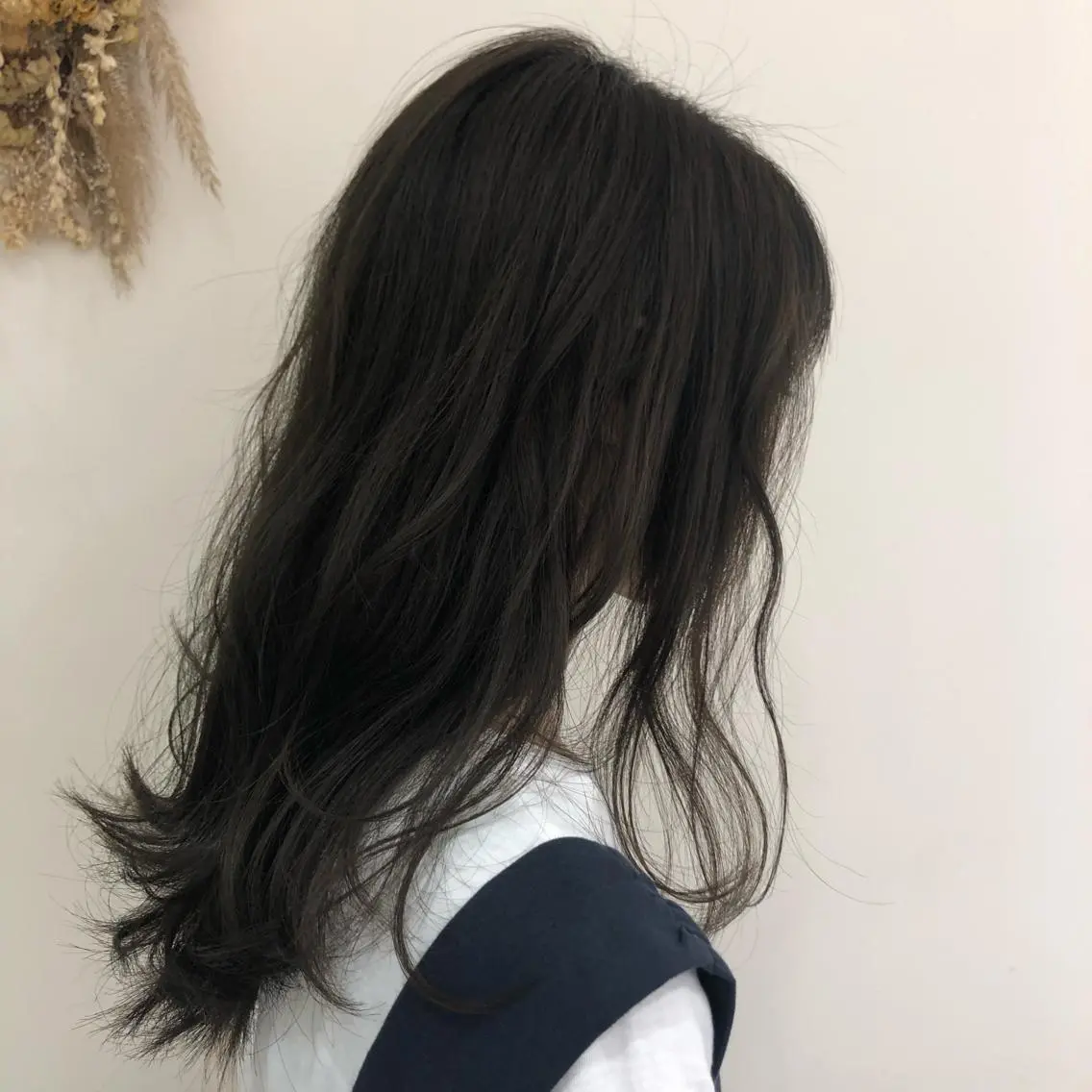 ロング カラー アッシュ ブラウンカラー 透明感カラー ナチュラルブラウン 【髪質改善】 梅田　聡のヘアスタイル
