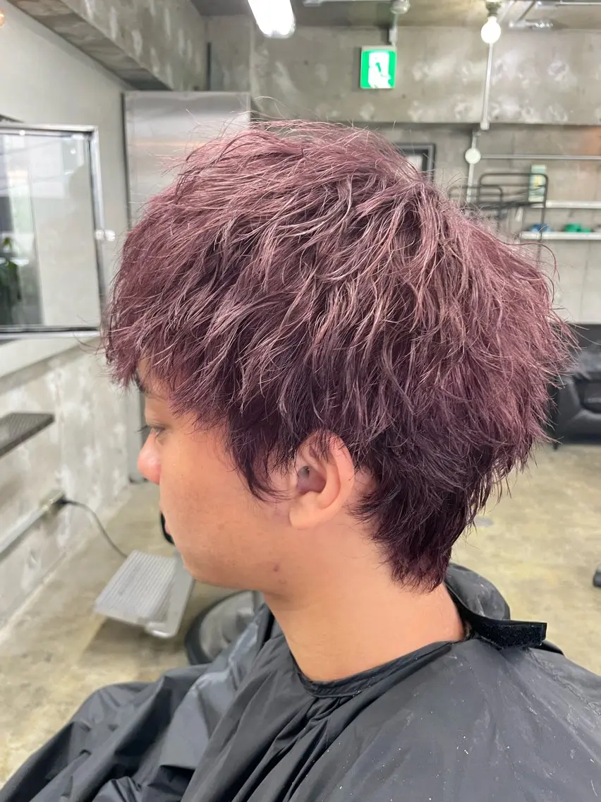 ショート 亀井隆汰/メンズ専門 パーマ/フェード可のヘアスタイル