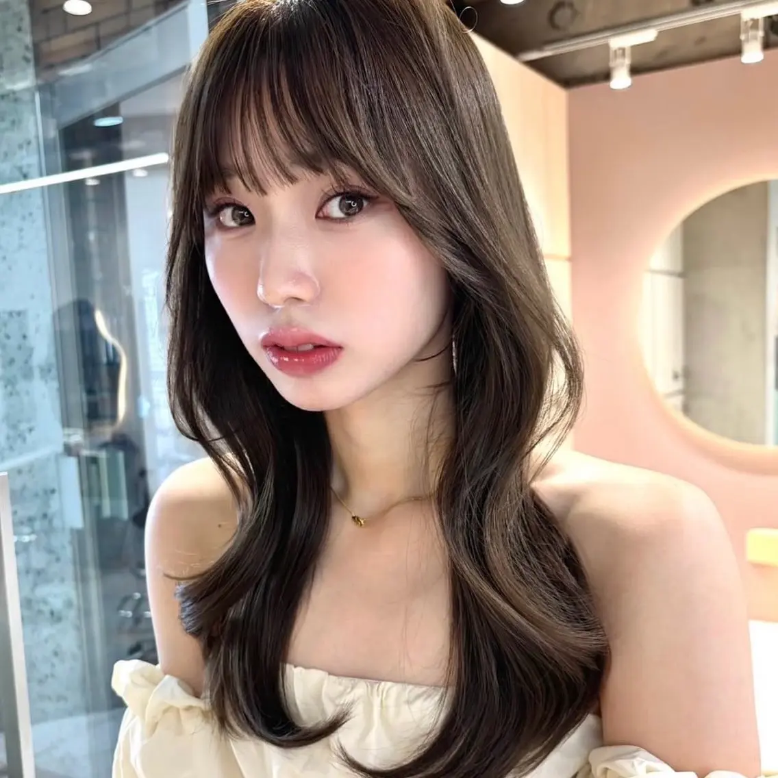ロング 切りっぱなしボブ ボブ 顔周りカット ハッシュカット ハイレイヤー カット トリートメント 💞レイヤー/ボブ/ 縮毛矯正/大和田拓夢のヘアスタイル