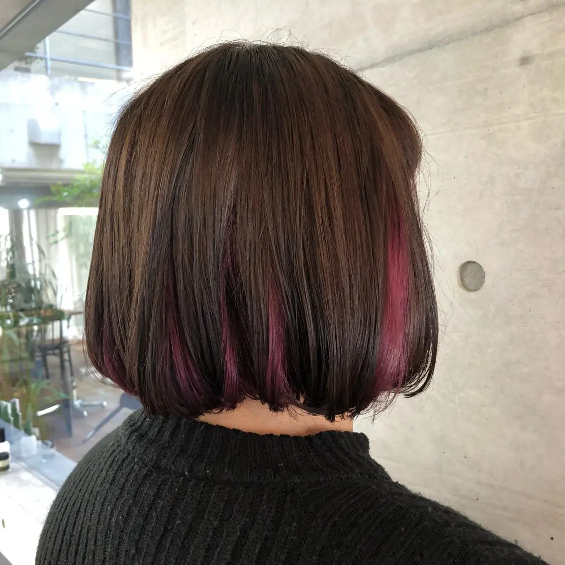 ショート カラー インナーカラー nagisa /縮毛矯正のヘアスタイル