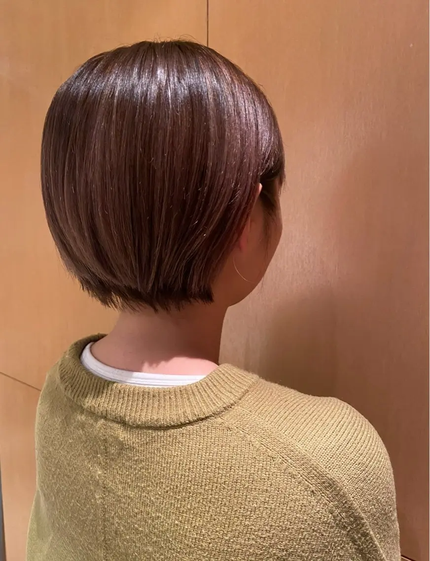 ショート ボブ 井上 由希奈のヘアスタイル