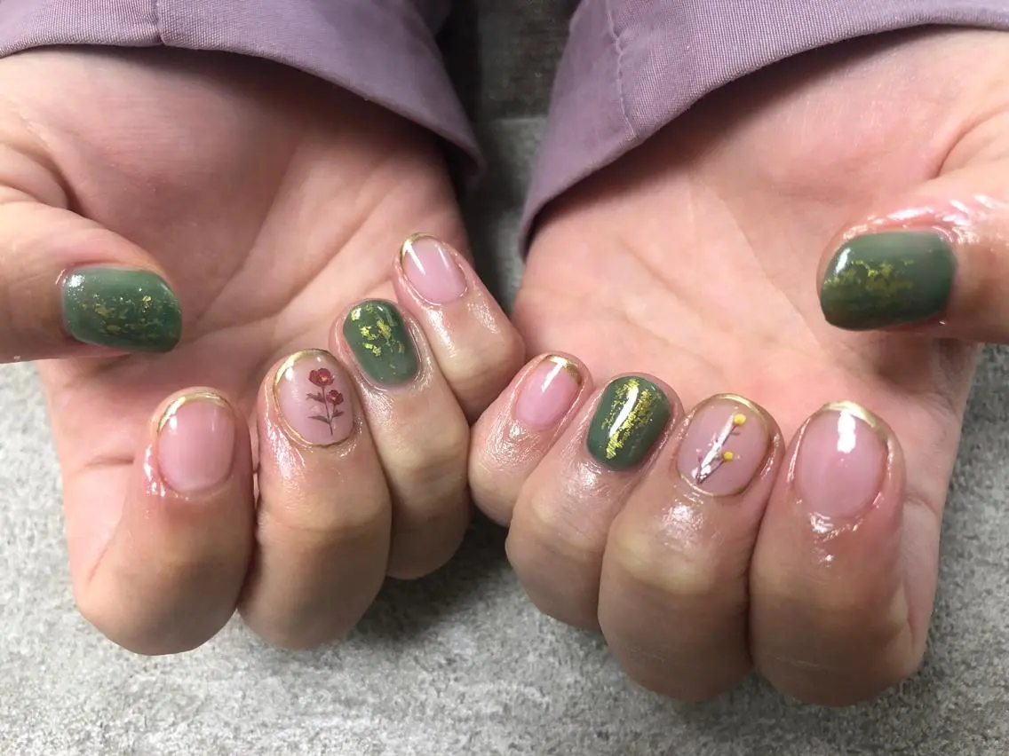 ネイル ハンドネイル mogunail &blowのネイルデザイン