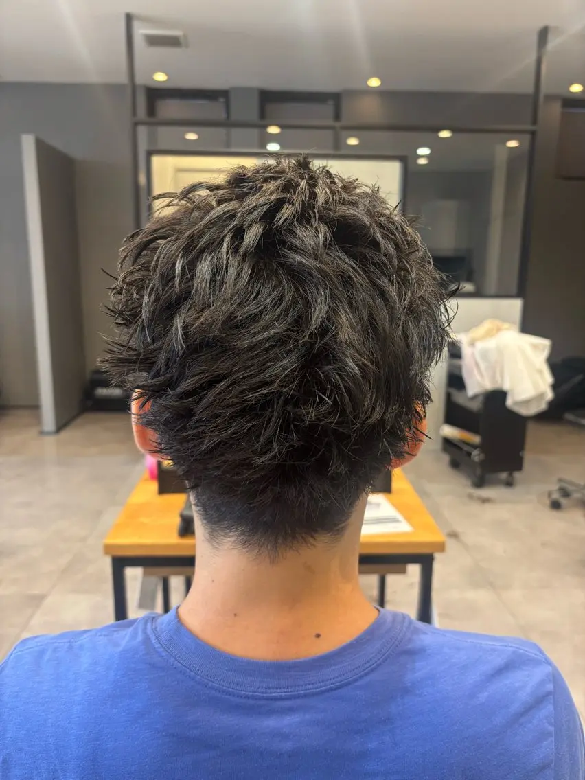 メンズ カット 中村 梨央奈のヘアスタイル