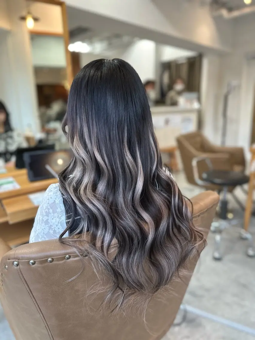 ロング プルエクステ エクステ RI MA/名駅店のヘアスタイル