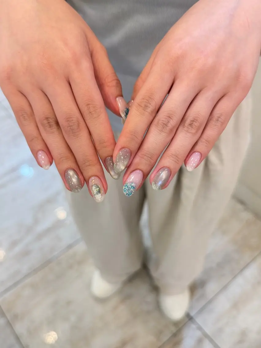 ネイル ハンドネイル 🦋Tink🦋 asukaのネイルデザイン