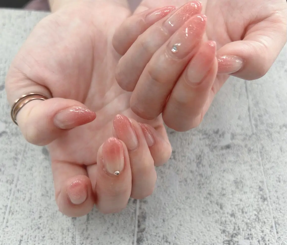 ネイル 春ネイル ハンドネイル agré ネイルサロン アグレのネイルデザイン