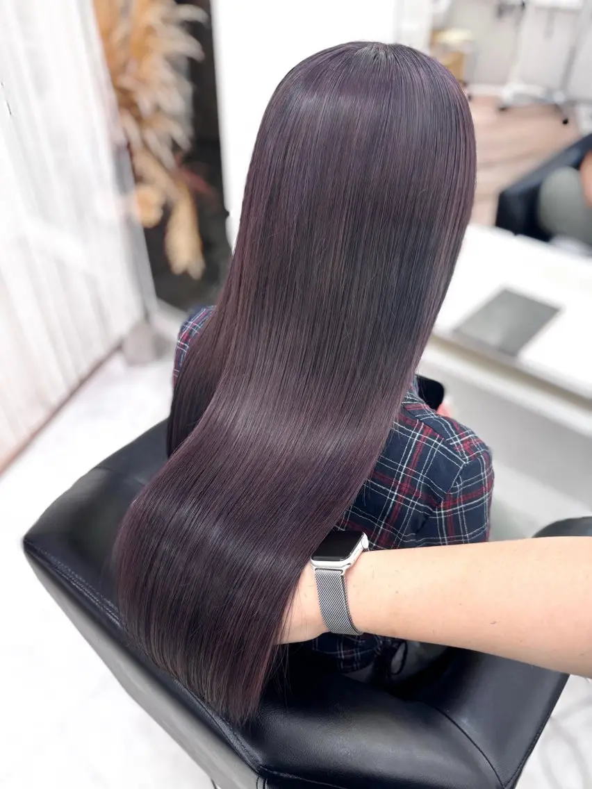 ロング カラー カット ヘアカラー トリートメント ♡ParveMix NANO♡のヘアスタイル