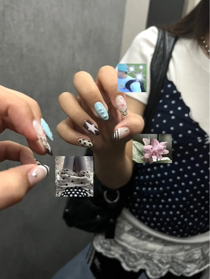 ハンドネイル★持込デザインメニュー(オフなし)の写真