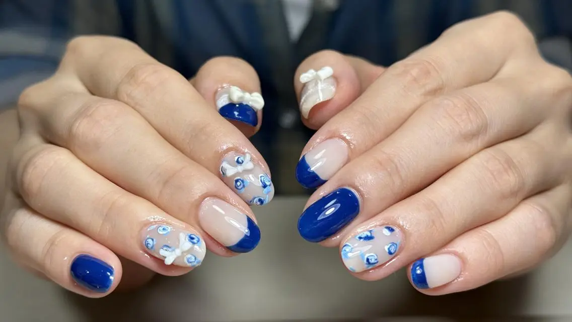 ネイル ハンドネイル ハンドケア 🍑 momo_nailのネイルデザイン