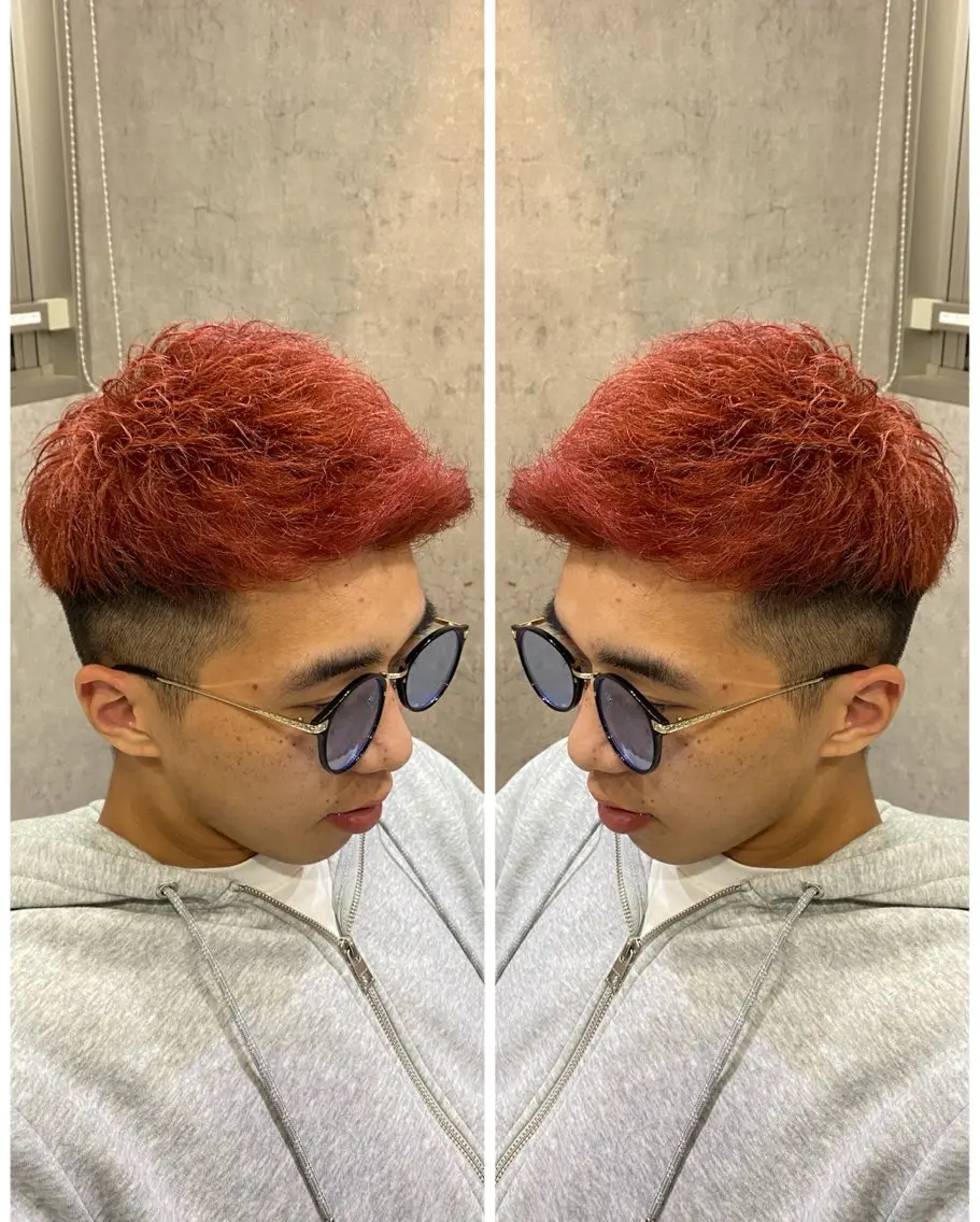 【メンズ限定】👑メンズカット+🌟ダブルカラーの写真