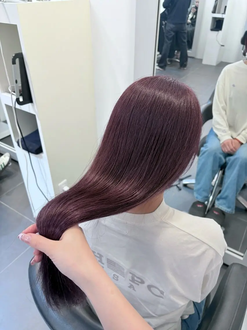 ロング 透明感color あやののヘアスタイル