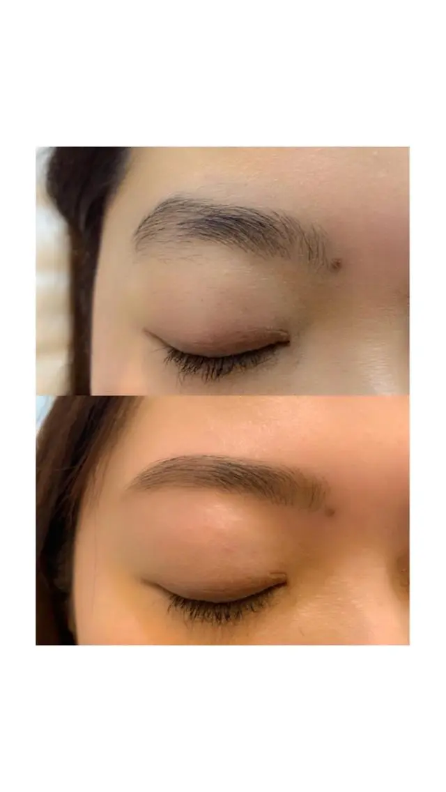 美眉スタイリング（ワックス脱毛）の写真
