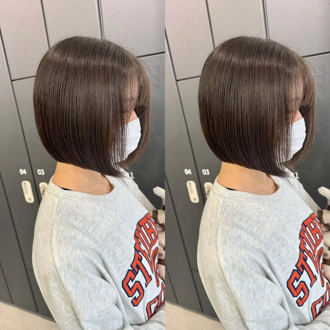 ミディアム カラー カット ヘアカラー トリートメント ボブ指名No.1 🌼chidaのヘアスタイル