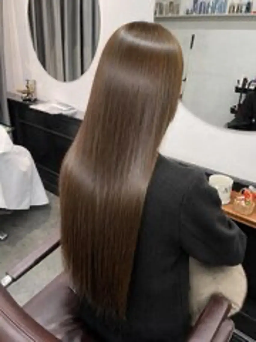 ロング トリートメント 渡邊 美優のヘアスタイル